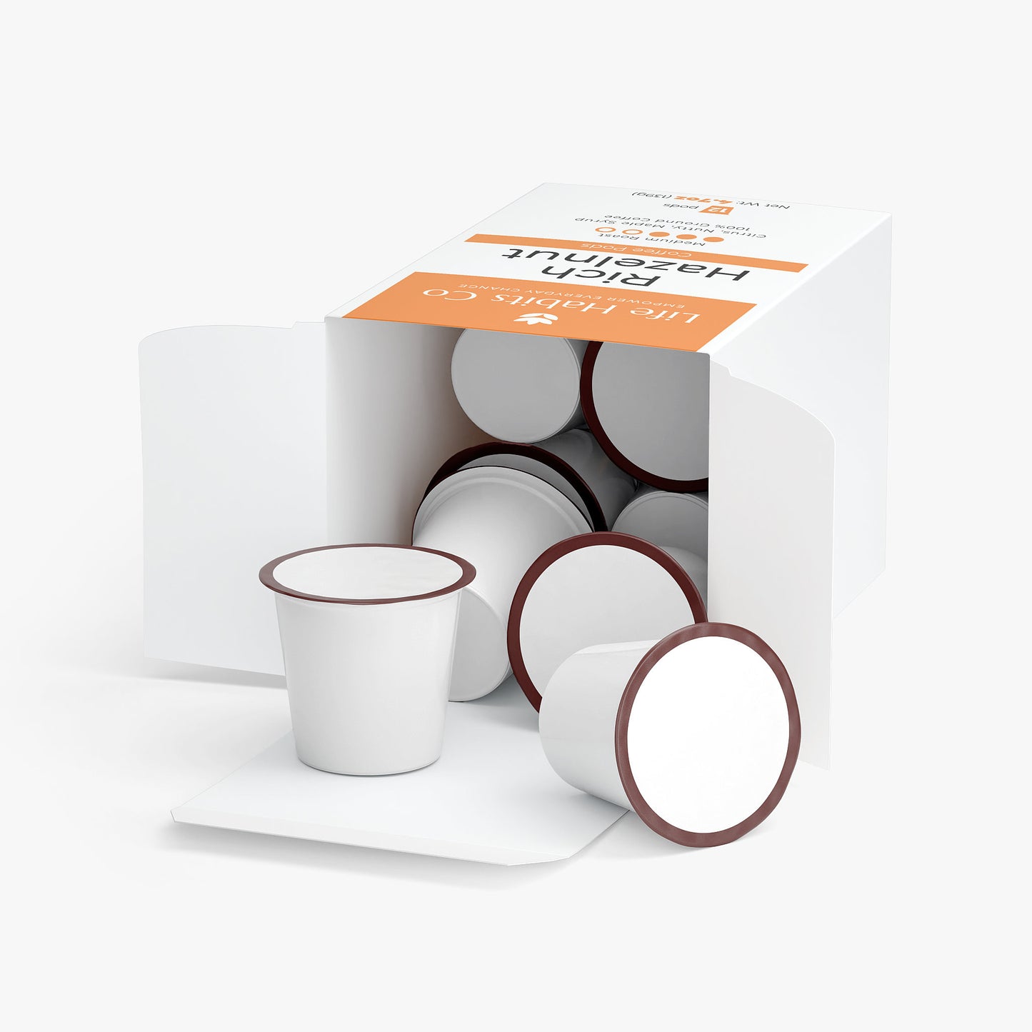 Rich Hazelnut Coffee Pods (Medium Roast)