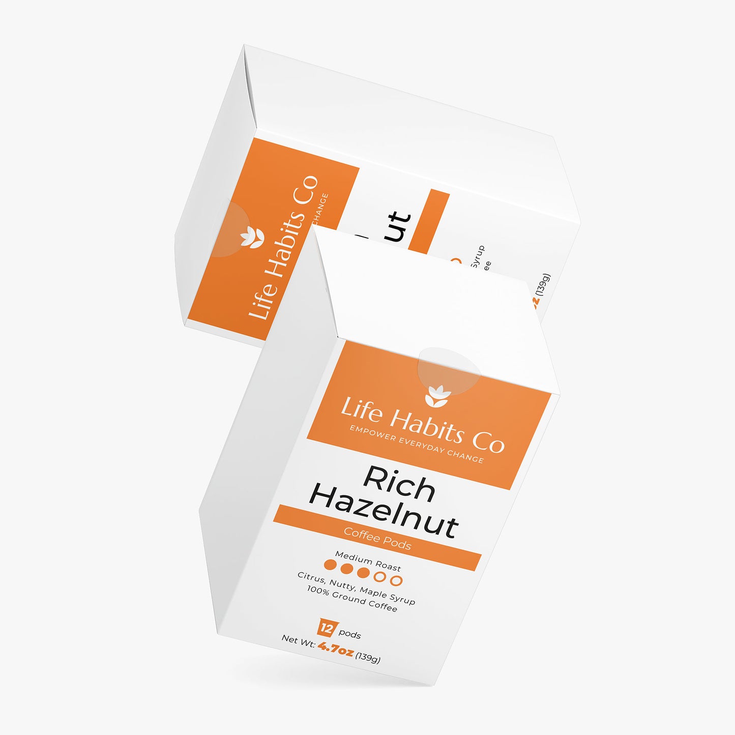 Rich Hazelnut Coffee Pods (Medium Roast)